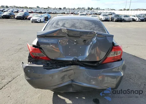 2012 Honda Civic Lx from USA, damaged, VIN 19XFB2F54CE372228